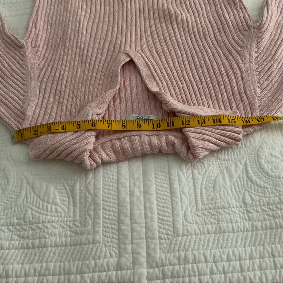 TOMMY HILFIGER KNITTED PINK SWEATER, SIZE: L - Picture 7 of 11